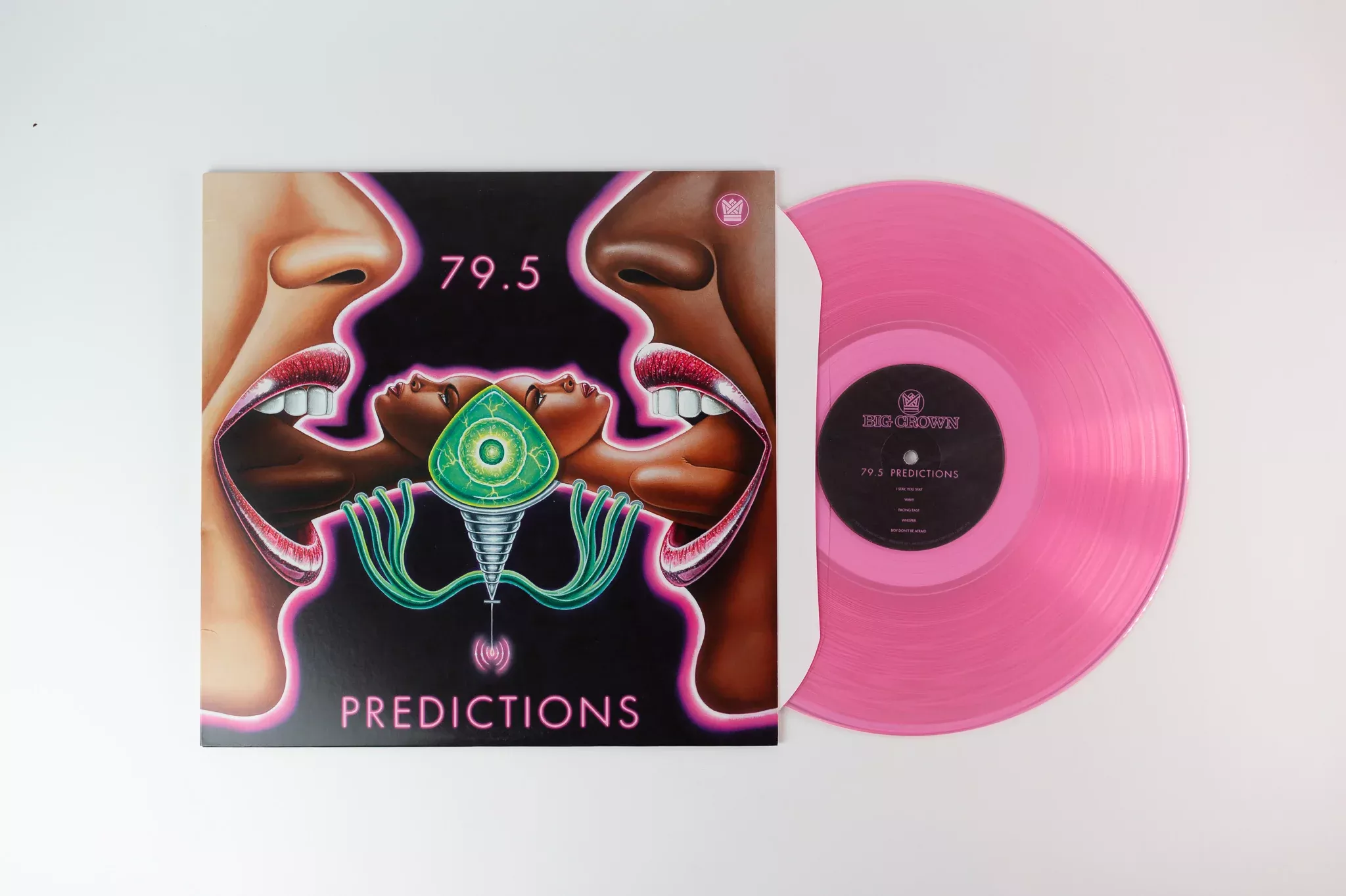 79.5 - Predictions on Big Crown Pink Translucent