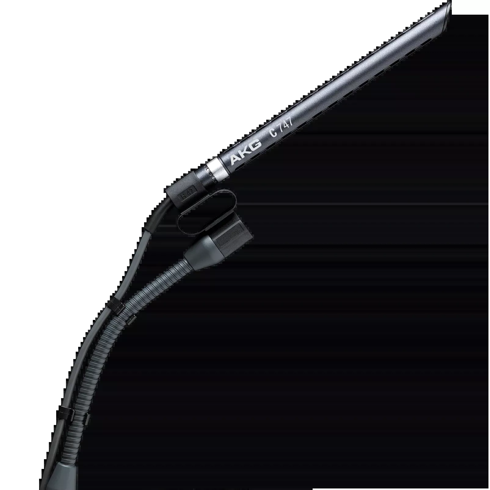 AKG C747 V11, Instrument Microphone, Enhanced, hypercardioid polar pattern, Eliminates noise from the sides, RFi shielding technology