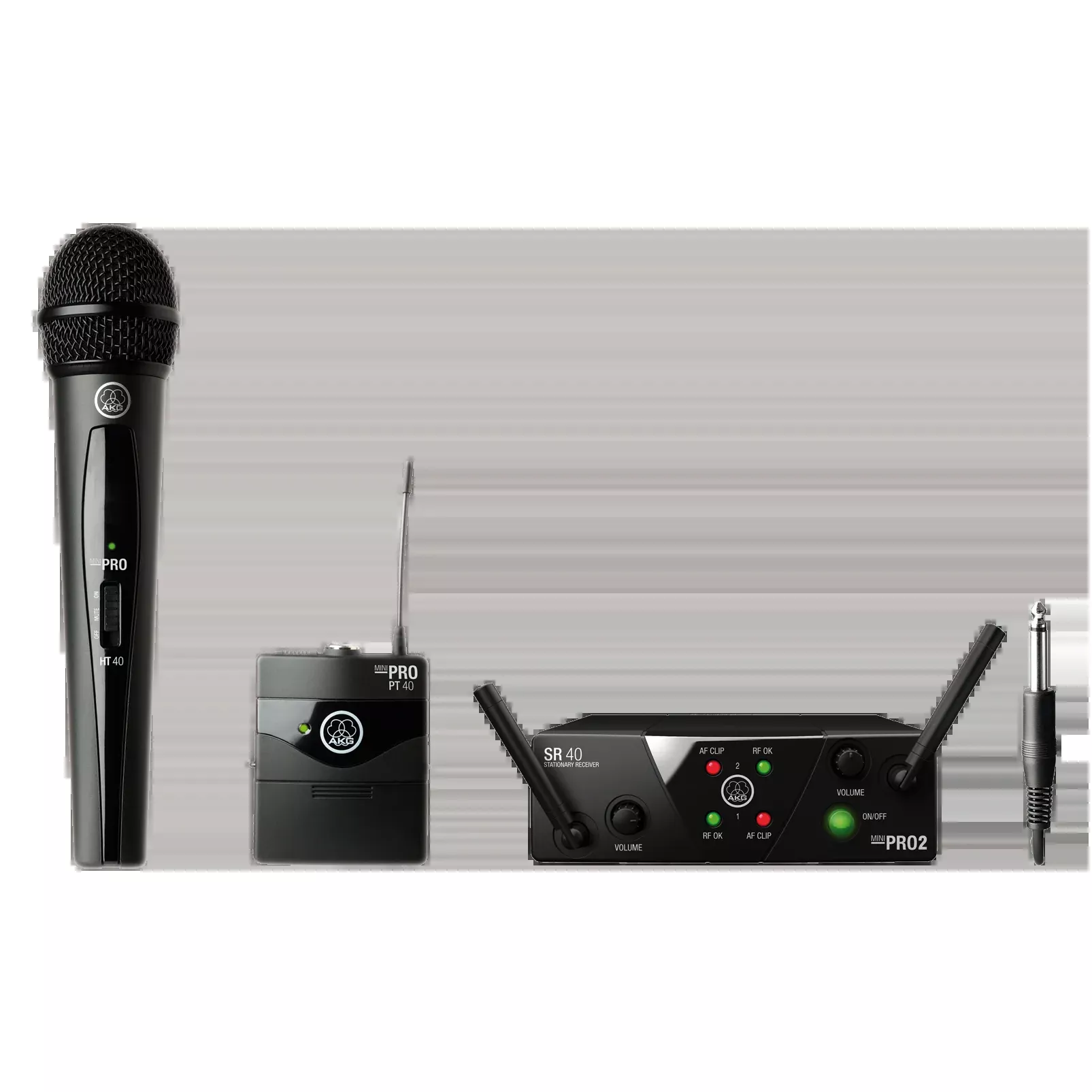 AKG WMS40 Mini2 Dual Vocal Instrumental Set US25B/D, Wireless Microphone System