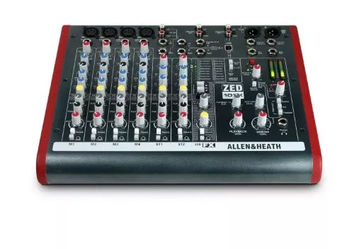 Allen & Heath ZED-10FX Multipurpose Mini Mixer with Effects