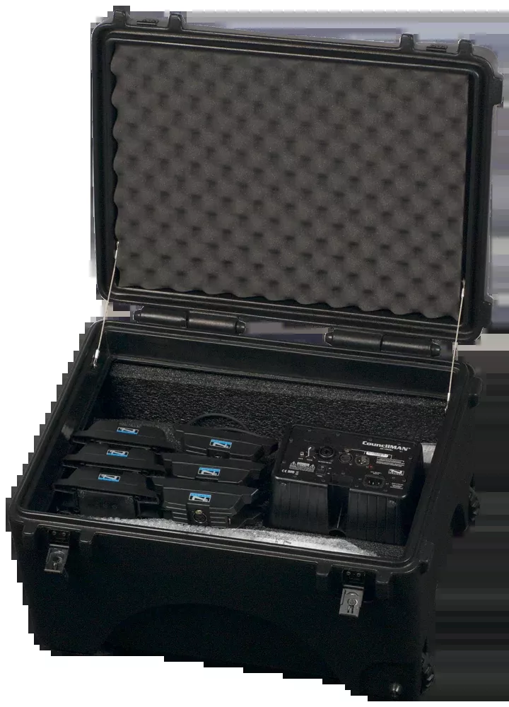 Anchor Audio HC-ARMOR24-CM, Anchor Armor hard case - CouncilMAN