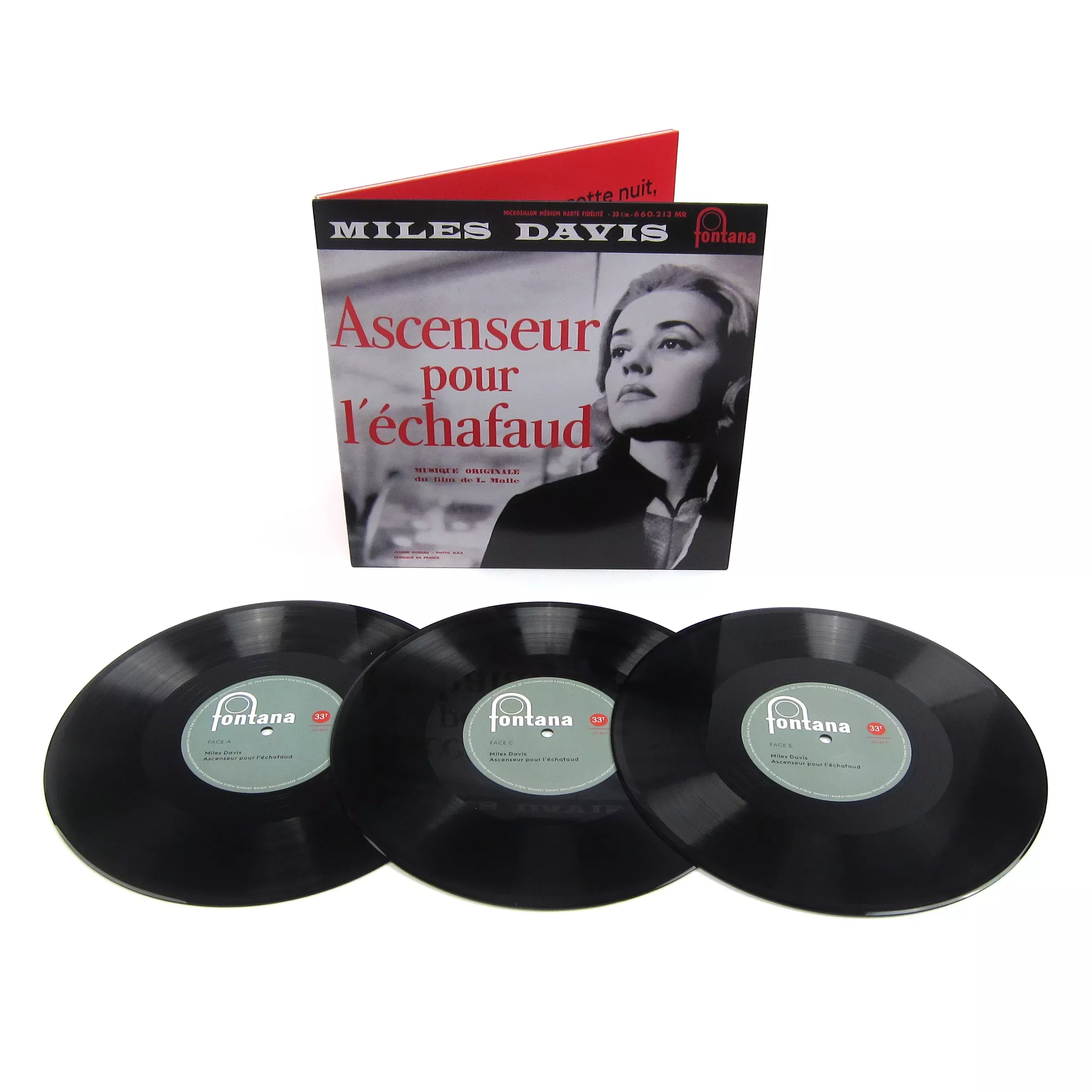 Ascenseur Pour L'Echafaud Vinyl 3x10" LP
