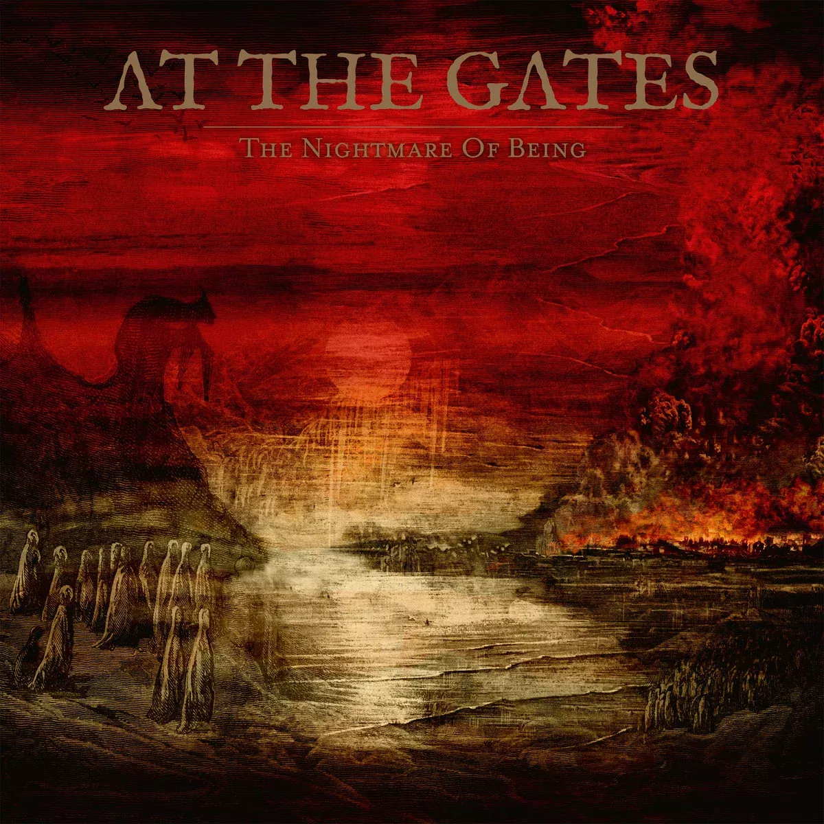 At The Gates - The Nightmare Of Being (Black LP & Poster) [Import]