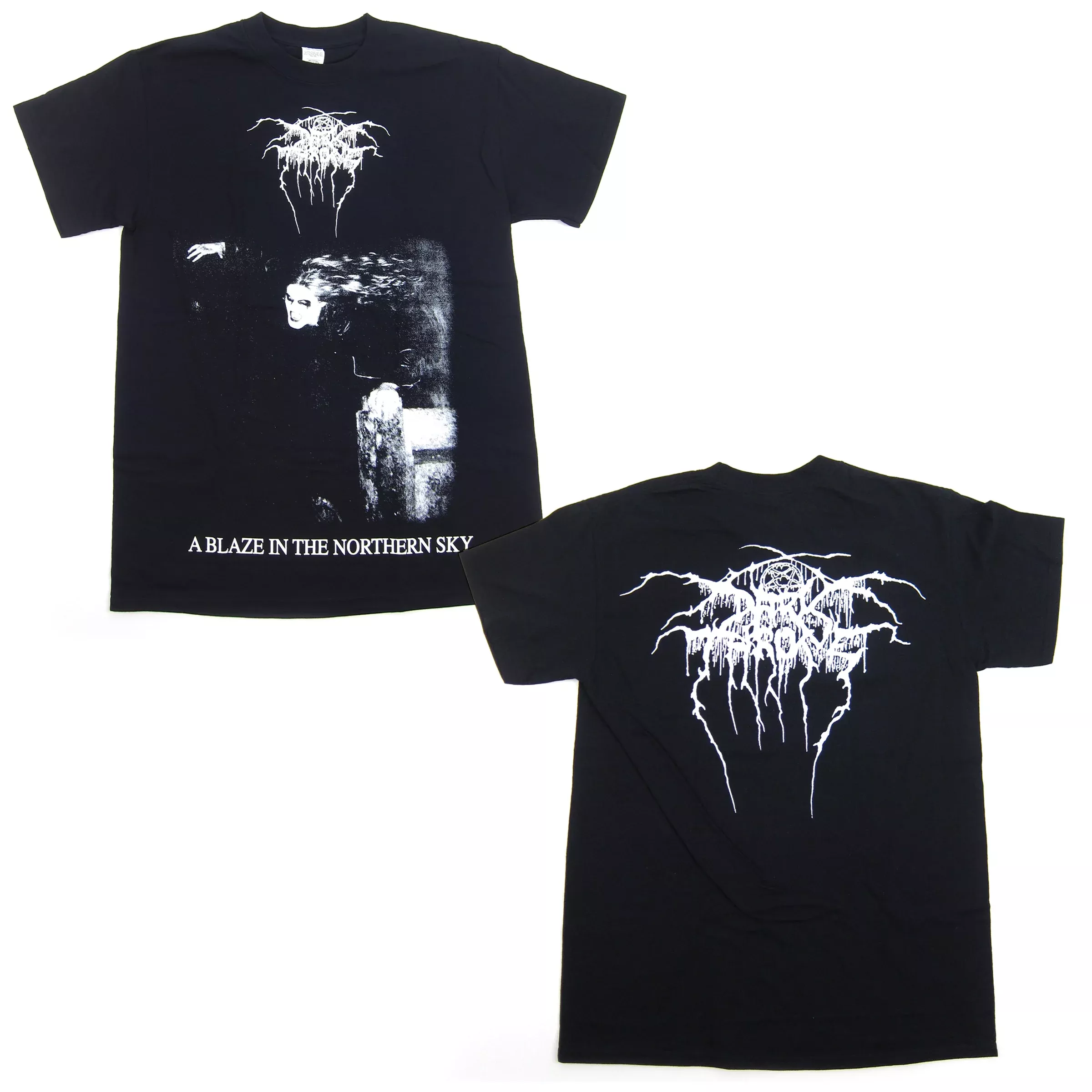 A Blaze in the Northern Sky Shirt - Black