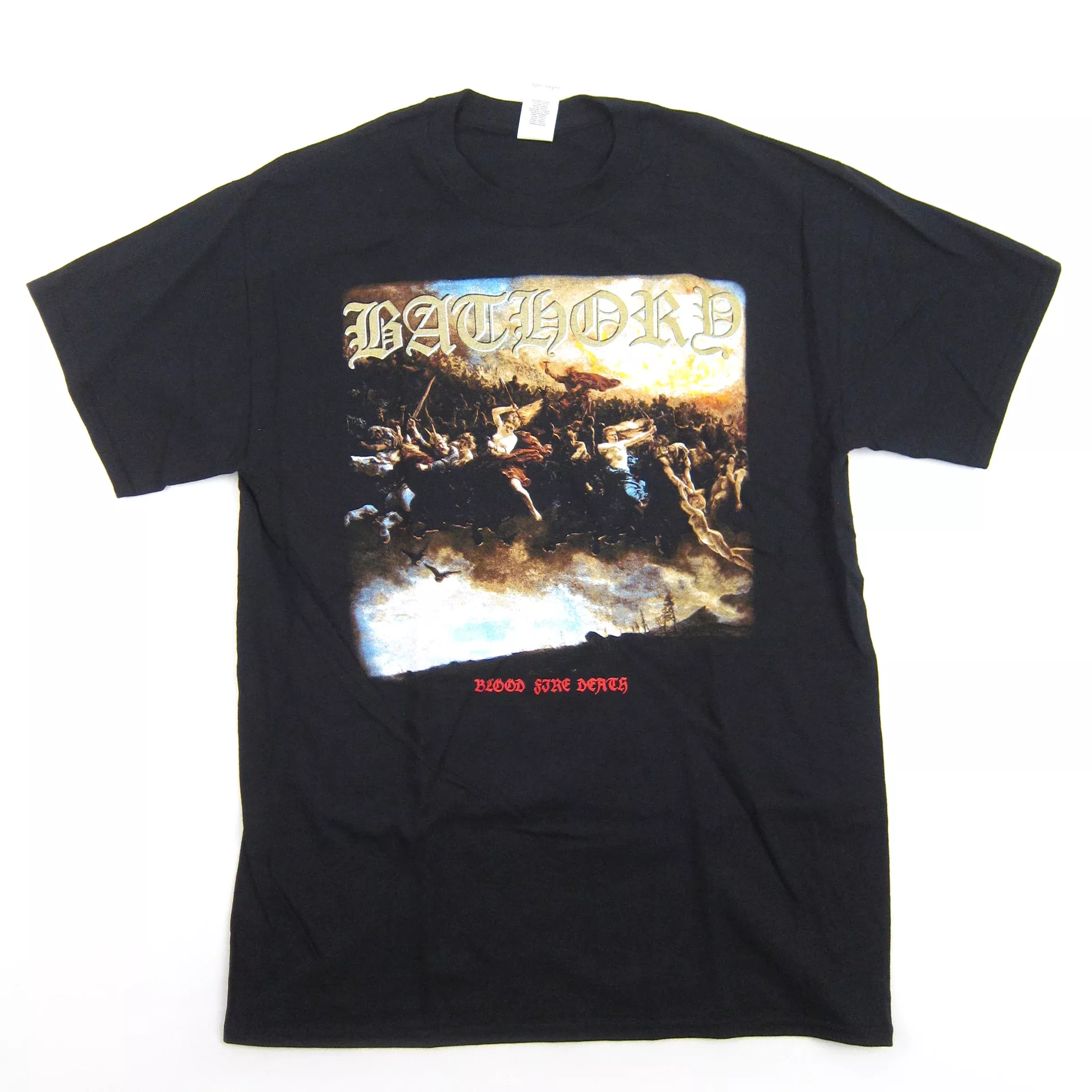 Blood Fire Death Shirt - Black