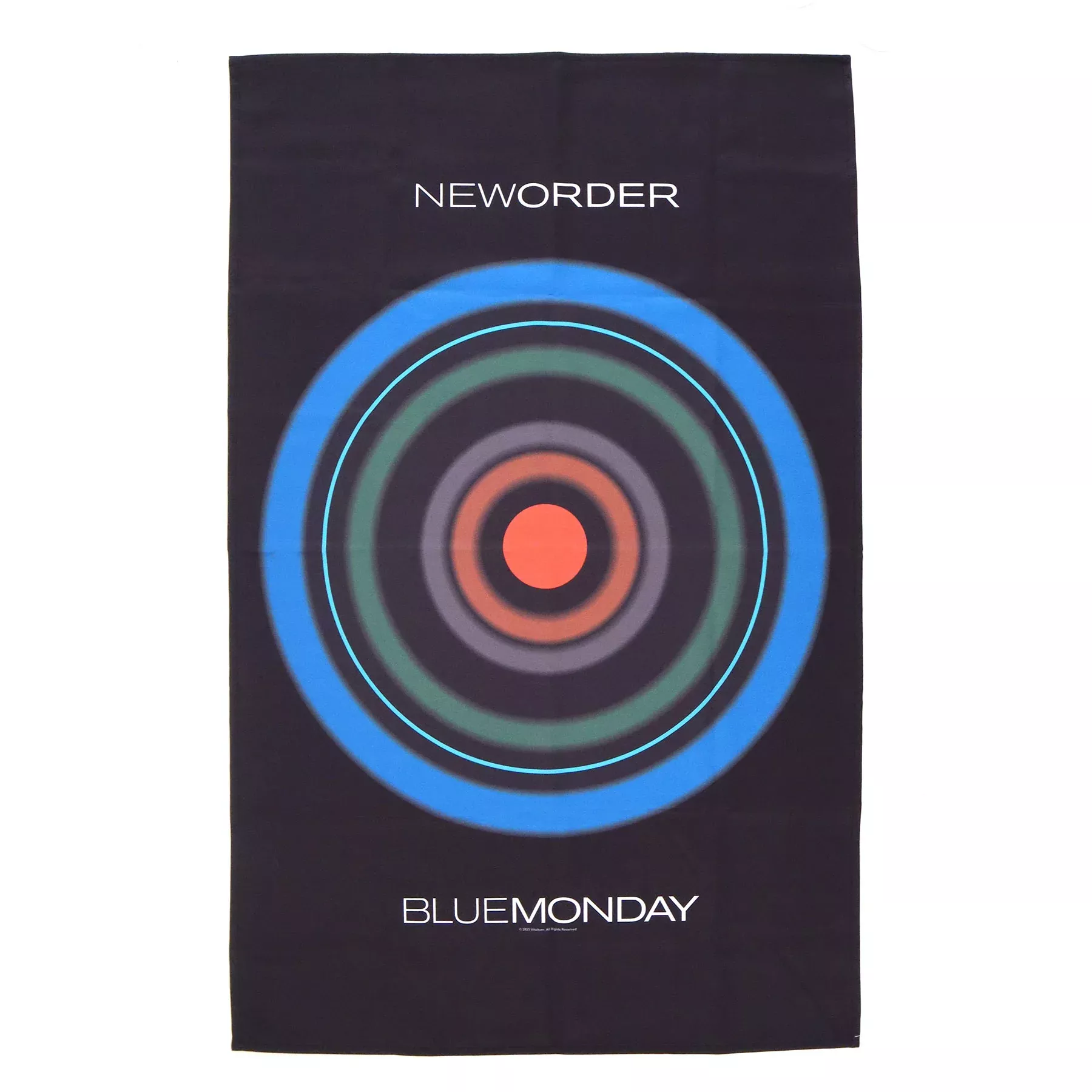 Blue Monday - Textile Print