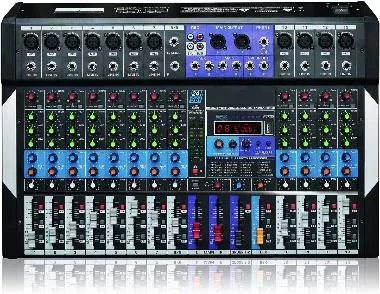 Boytone BT-120MX - 12 Channel Bluetooth Studio Audio Mixer - DJ Sound Controller, USB MP3 Player, PC Recording, 96 KHZ, 11 Microphone Jack, 48V Phantom Power, 24BIT Multi Digital Effect, Unpowered
