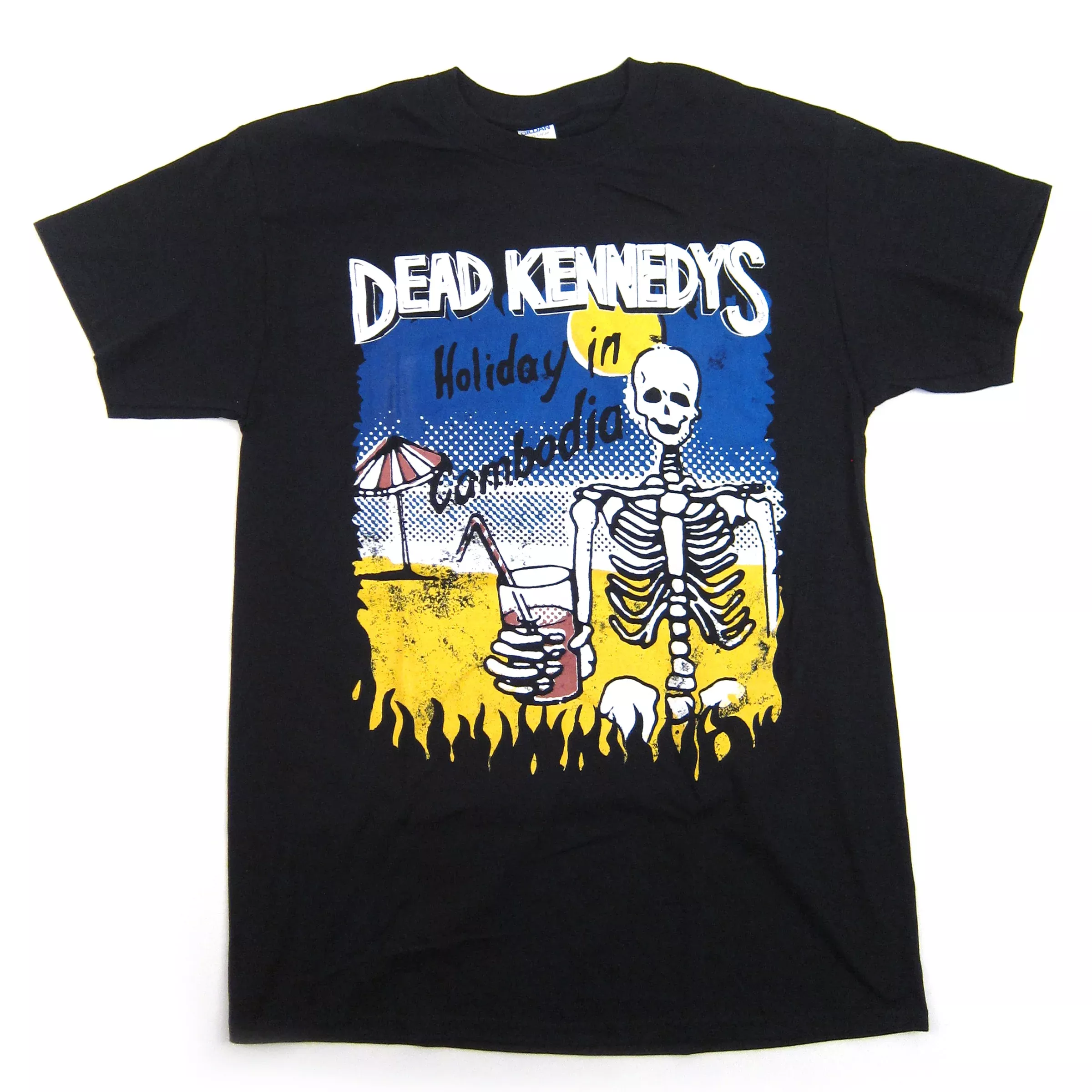 Cambodian Skeleton Shirt - Black