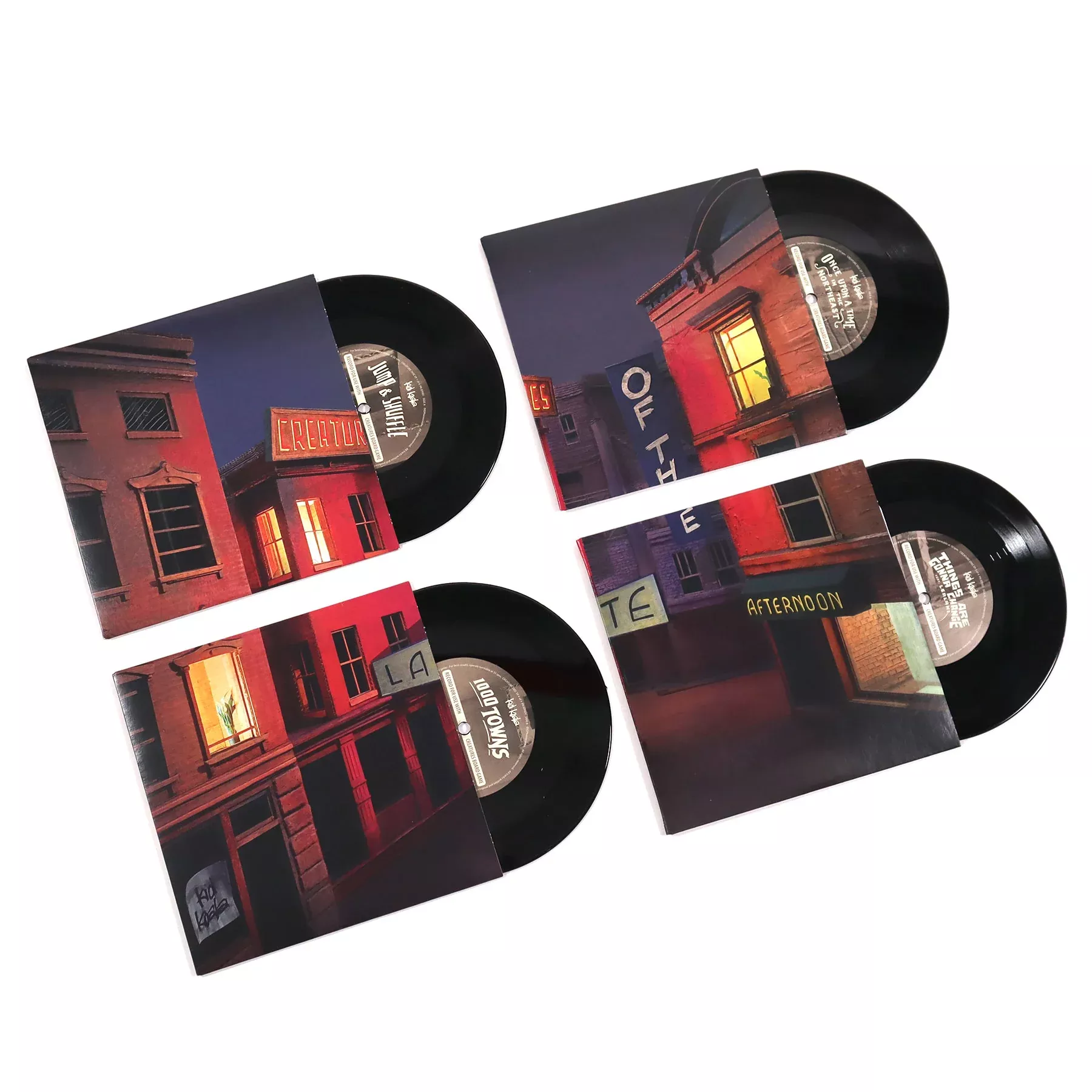 Creatures Vol.1-4 Vinyl 4x7" Bundle - LIMIT 1 PER CUSTOMER
