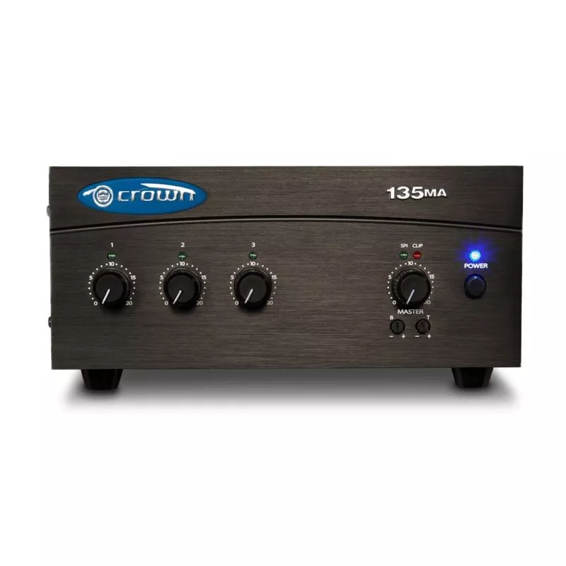 Crown Audio 135MA Three Input 35W Mixer-Amplifier