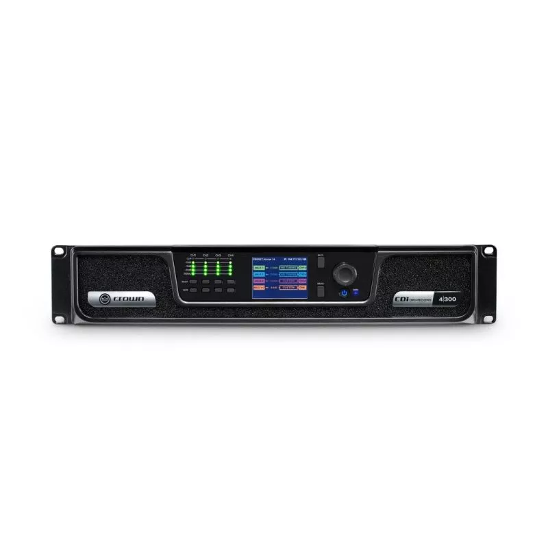 Crown Audio CDi 4|300 Analog Input Drivecore Series Amplifier