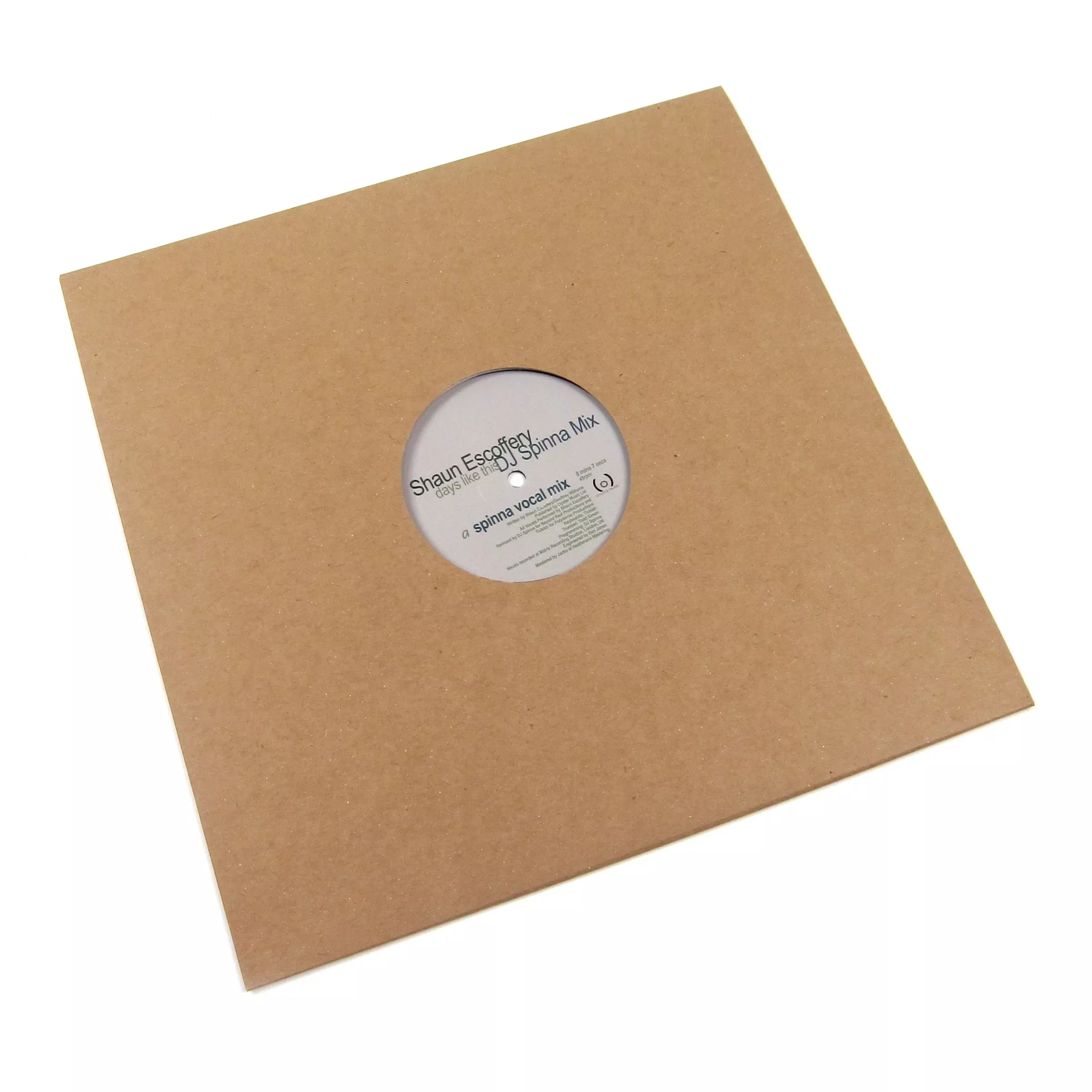 Days Like This (DJ Spinna Mix) Vinyl 12"