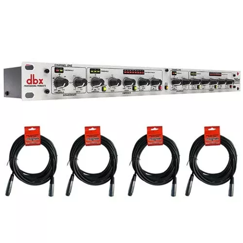 dbx 266xs - Compressor/Gate with (4) XLR- XLR Cable