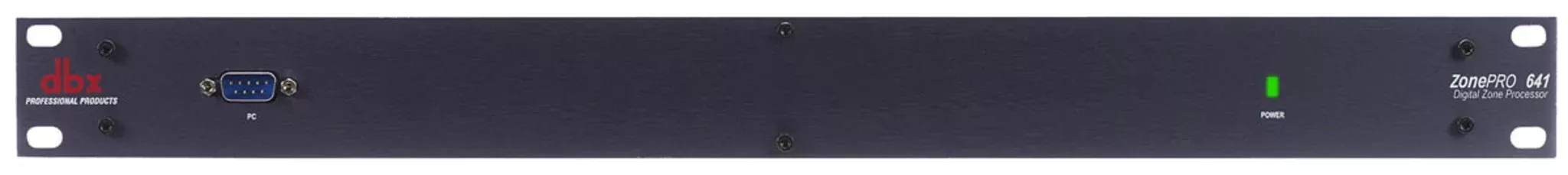 dbx 641, ZonePRO Digital Zone Processor with 6 Inputs and 4 Outputs, Advanced Feedback Suppression and Flexible DSP Routing for Commercial Audio