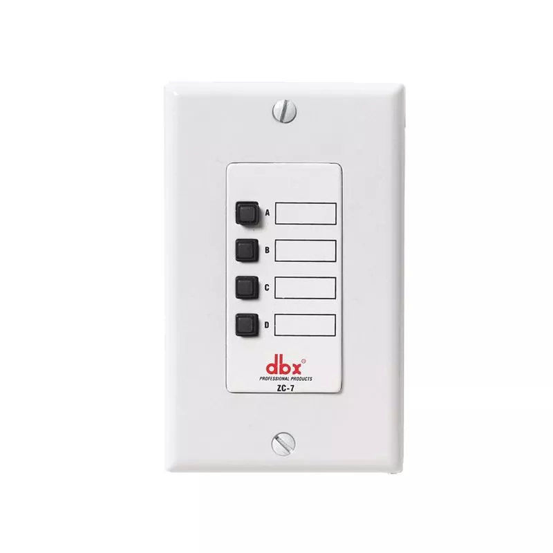 dbx ZC7 Wall Mounted Zone Controller