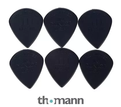 Dunlop Plectrums Jazz III XL Black
