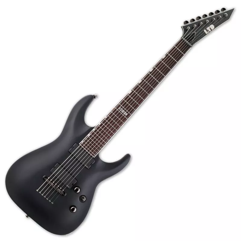 ESP LTD MH-417 Guitar in Black Satin