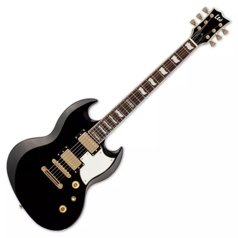 ESP LTD Viper-256 Guitar in Black Finish