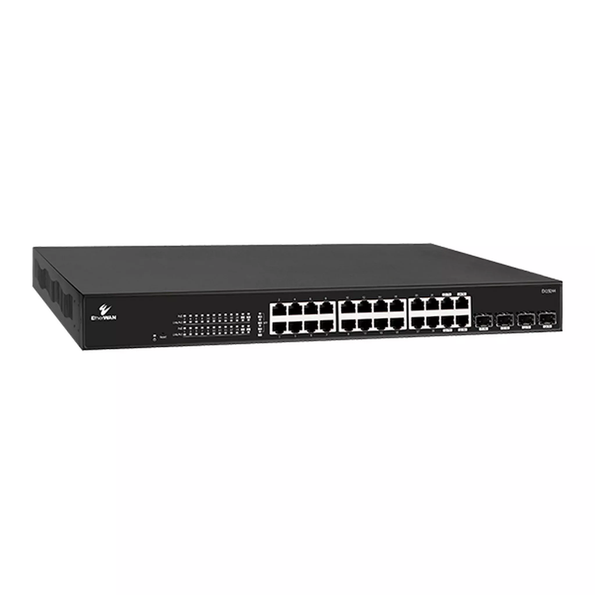 EtherWAN EX19244, Smart Managed 24-Port Gigabit PoE Ethernet Switch