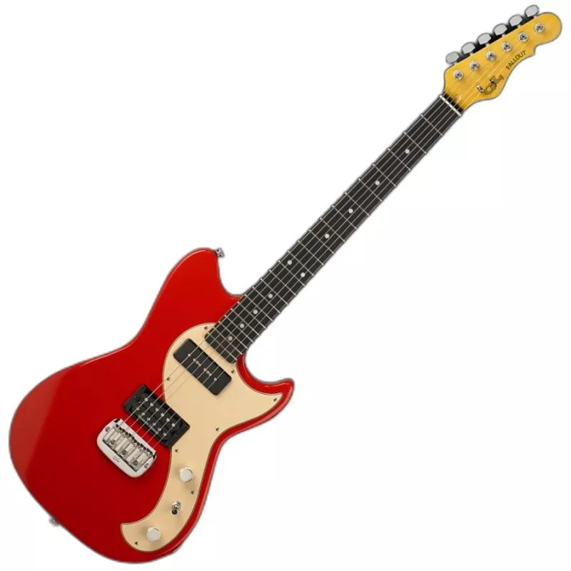 G&L Fallout USA Custom Made Guitar in Fullerton Red