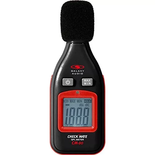 Galaxy Audio CM-80 Checkmate Series SPL Meter