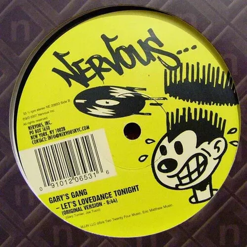 Gary's Gang: Let's Lovedance Tonight - 7-INCH SINGLE