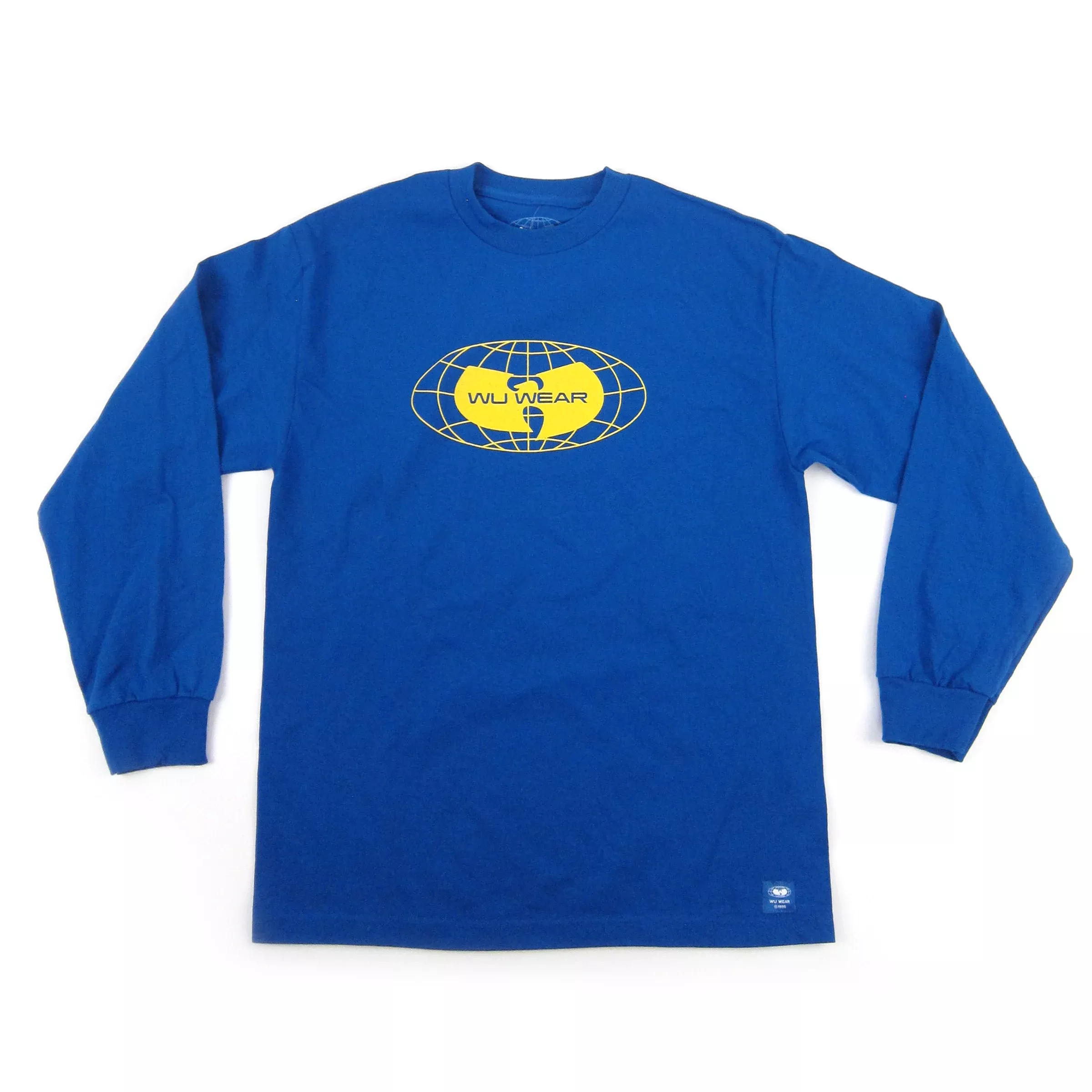 Globe Logo Long Sleeve Shirt - Blue