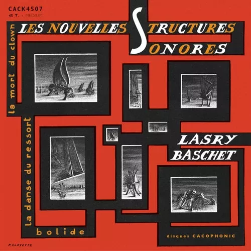 Lasry Baschet: Les Nouvelles Structures Sonores - 7-INCH SINGLE