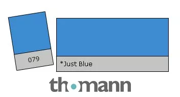 Lee Colour Filter 079 Just Blue