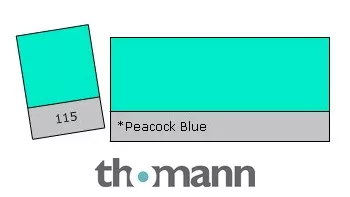 Lee Colour Filter 115 Peacock Blue