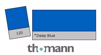 Lee Colour Filter 120 Deep Blue