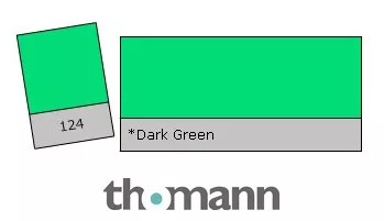 Lee Colour Filter 124 Dark Green