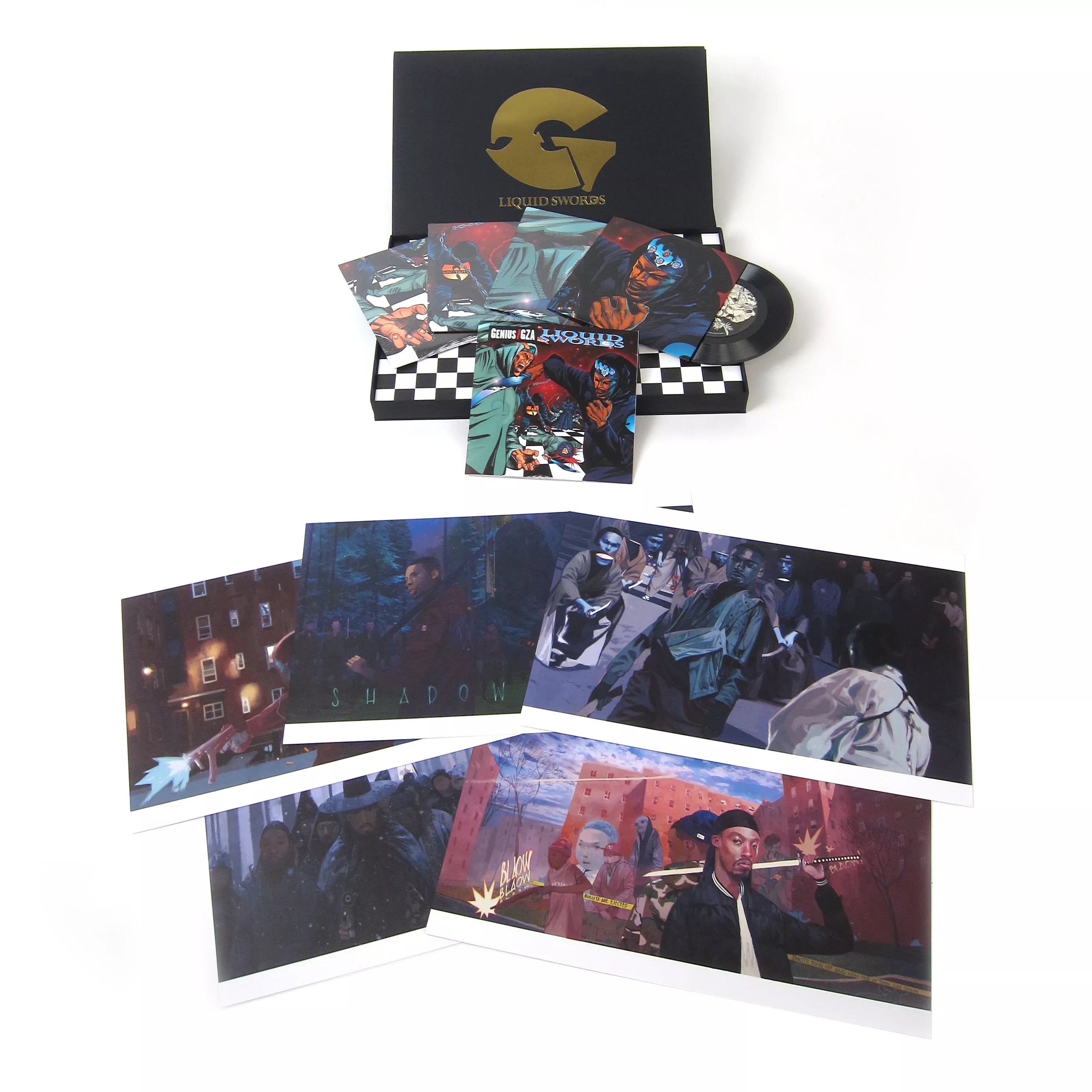 Liquid Swords - The Singles Collection Vinyl 4x7" Boxset