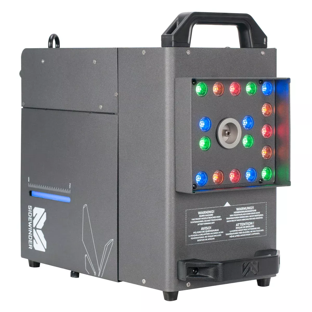 Magmatic Sidewinder, 1600W high velocity CO2 simul