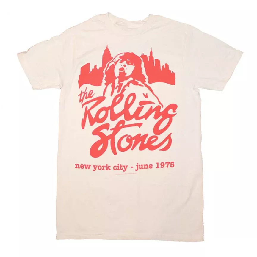 Mick June 1975 Shirt - White