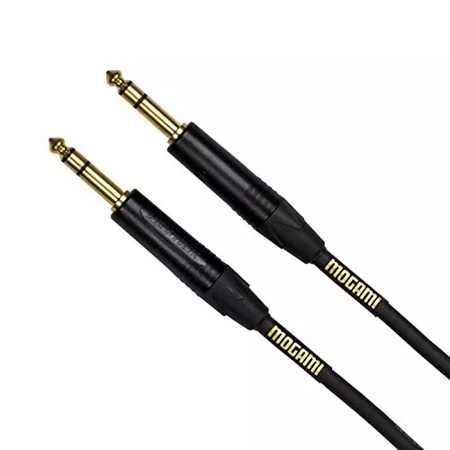 Mogami Gold TRS-TRS 03 Balanced Quad Patch Cable 3 feet
