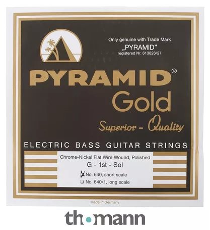 Pyramid Gold Flatwound 040-100