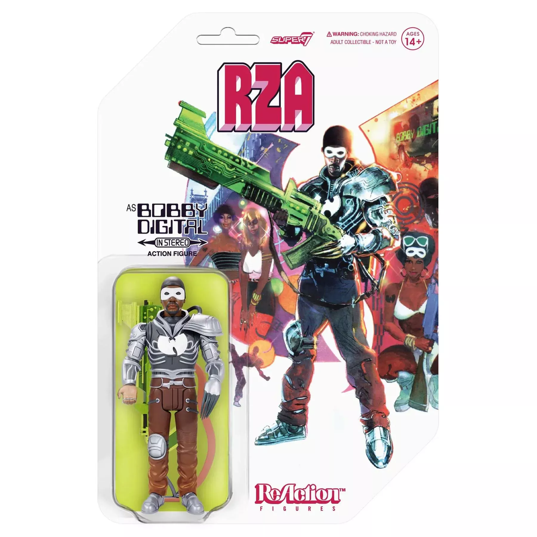 RZA Bobby Digital ReAction Figure Wave 01