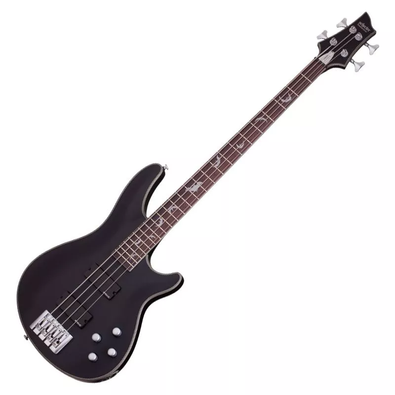 Schecter Damien Platinum-4 Electric Bass Satin Black