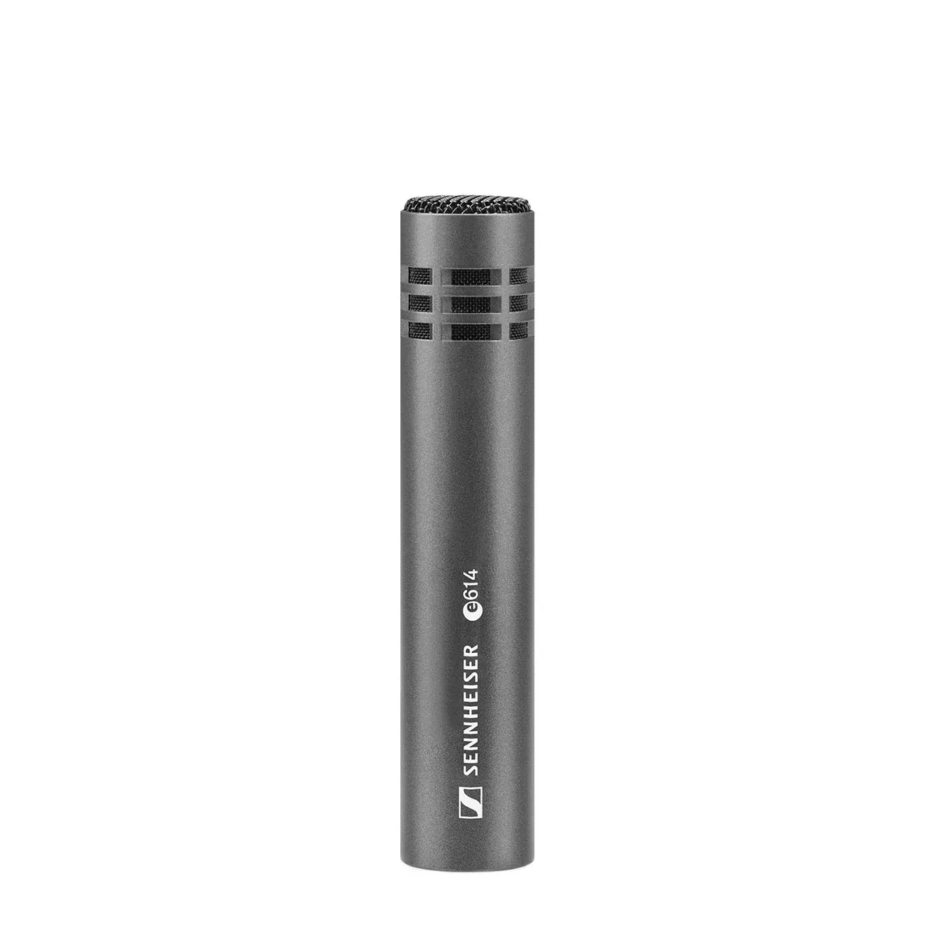 Sennheiser E 614 - Instrument microphone (supercardioid, condenser) for drum overheads with 3-pin XLR-M. Includes (1) MZQ 100 clip and (1) carrying pouch (6.5 oz)