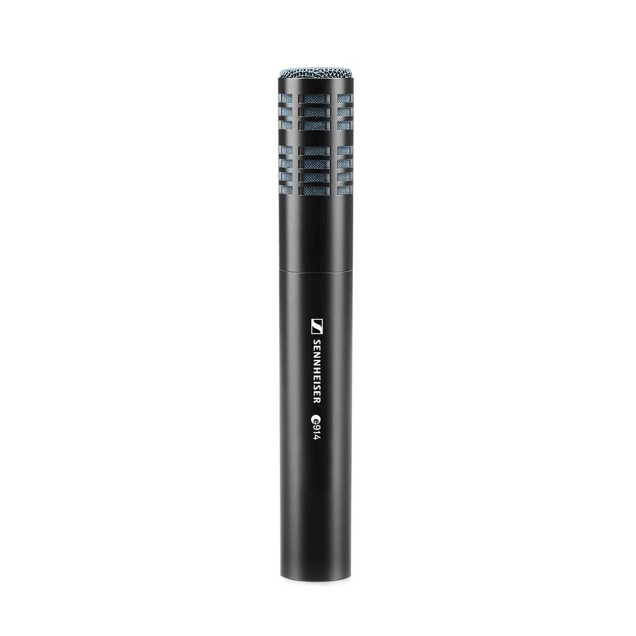 Sennheiser E 914 - Instrument microphone (cardioid, condenser) with pre-attenuation and bass roll-off switches for acoustic guitar, overheads, orchestras and grand pianos. P48 power and 3-pin XLR-M. Includes (1) MZQ 800 clip, (1) MZW 64 windscreen and ...