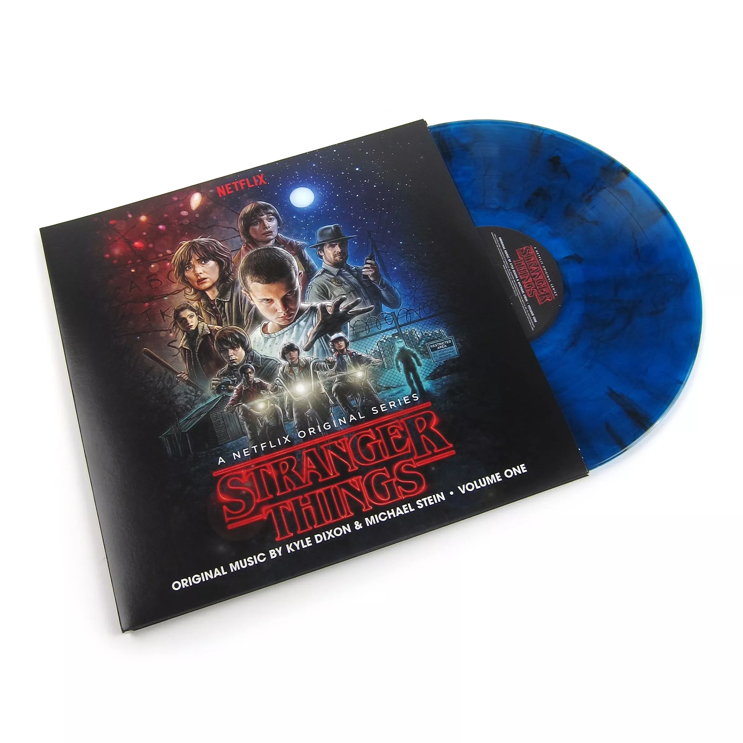 Stranger Things Vol.1 (Upside Down Blue Colored Vinyl) Vinyl 2LP