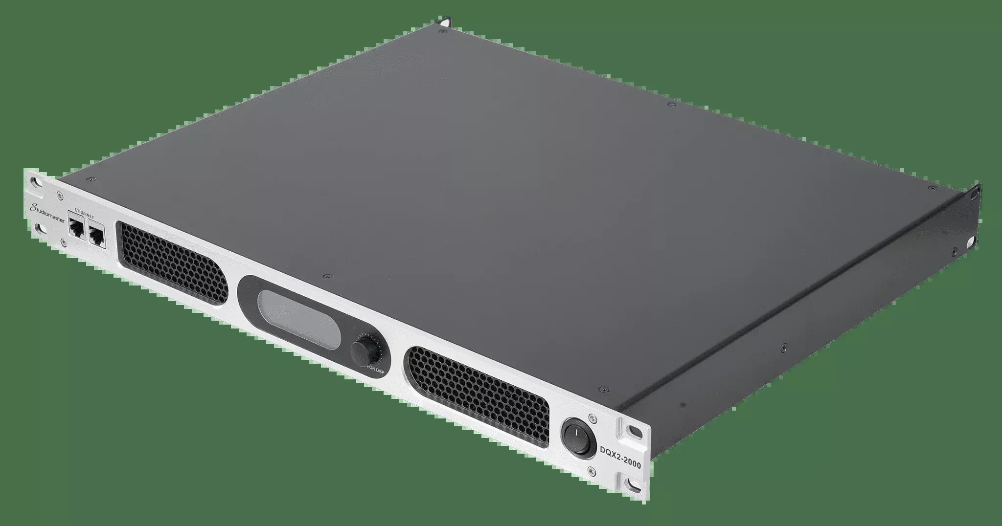 Studiomaster DQX2-1300e - 2x1100W Power Amplifier with DSP