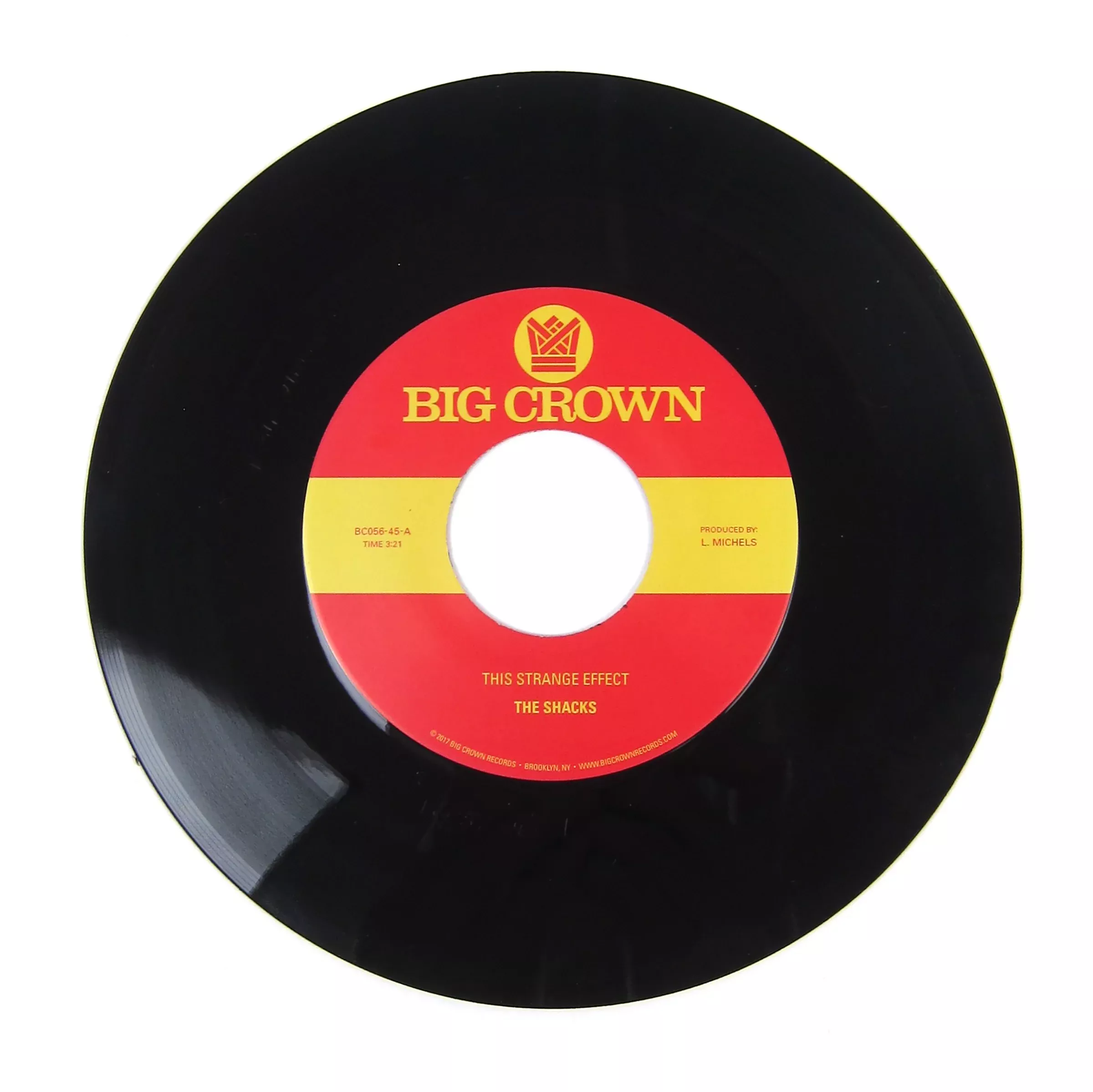 This Strange Effect / Hands In Your Pockets Vinyl 7"