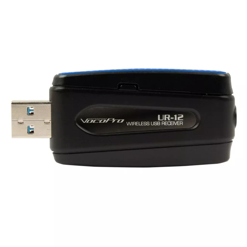 VocoPro COMMANDER-UR12, UHF Dual Channel USB Receiver for Commander