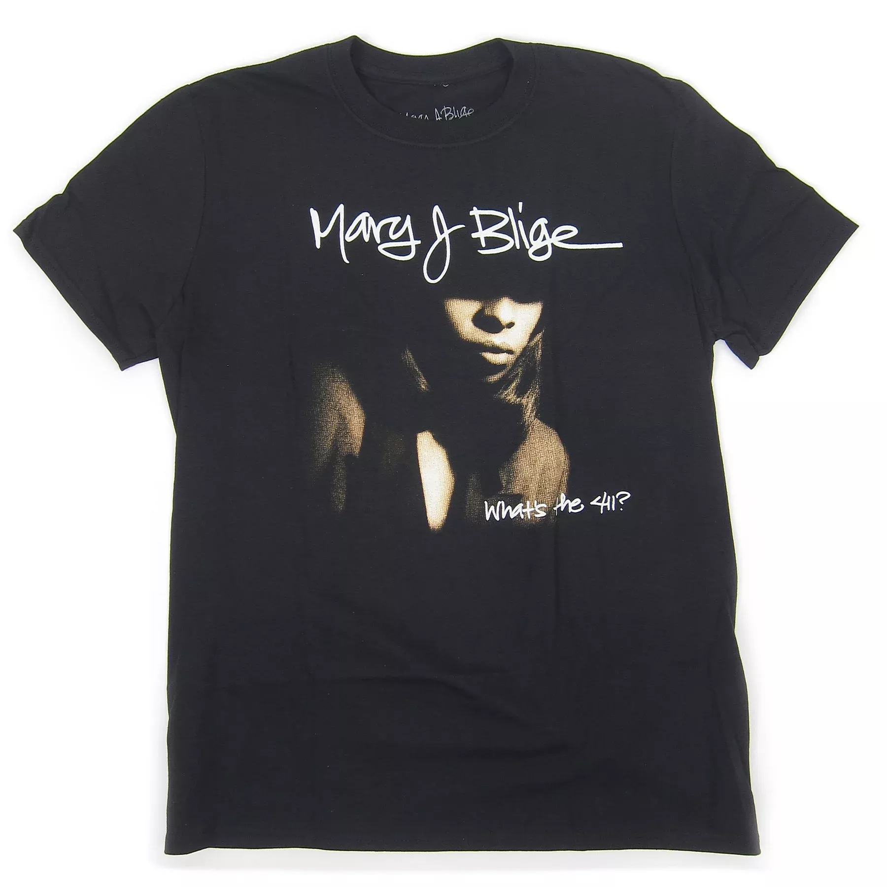 What's The 411? Shirt - Black
